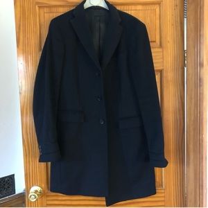 Uniqlo Navy Cashmere Walking Coat (Men’s S)